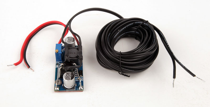 SL8453303 Precision Train Throttle & LED Controller AC,DC or DCC input 10' input, 3" ouput cables +3M pad