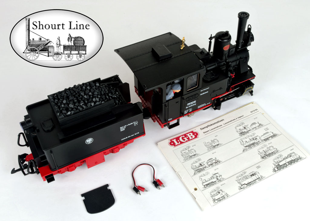 Shourt Line SL 3120152 Fireman's Walk-Way for LGB loco, closes the gap between tender and loco all parts shown top view