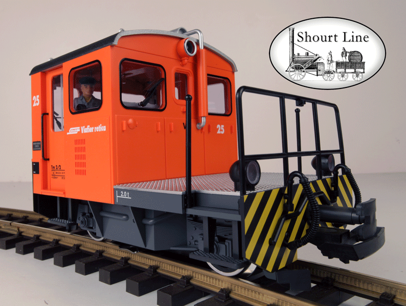 Shourt Line - Soft Works Ltd. - Products - G Scale LGB 204103 Rhatische  Bahn # 25 tractor locomotive with DCC MTS NEW EBAY