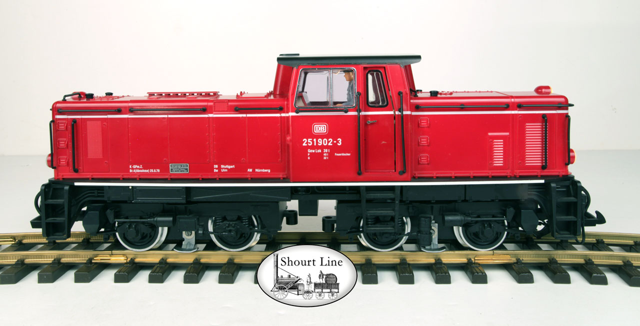 G Scale LGB 2051 G Scale German Federal Railway Series 251 Red Diesel Loco NEW