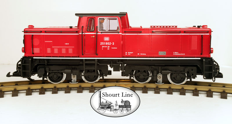 G Scale LGB 2051 G Scale German Federal Railway Series 251 Red Diesel Loco NEW