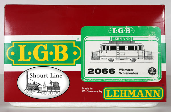 G Scale LGB 2066 Wismarer Railbus Locomotive New
