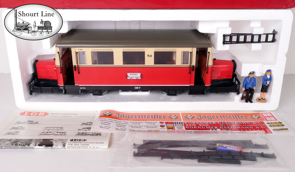 G Scale LGB 2066 Wismarer Railbus Locomotive New