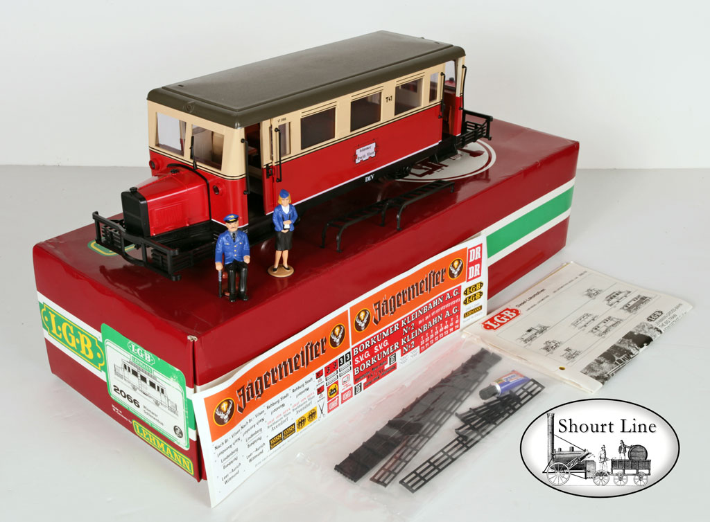 G Scale LGB 2066 Wismarer Railbus Locomotive New