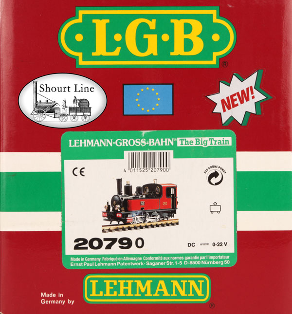 G Scale LGB 20790 Red Corpet-Louvet 0-4-2 Steam Locomotive No. 36