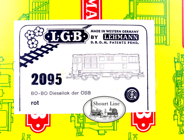 Shourt Line - Soft Works Ltd. - Products - LGB 2095 ÖBB