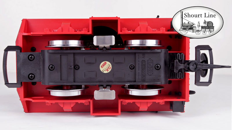 LGB 21151 RD BR 99-211 0-4-0 Steam Locomotive bottom view