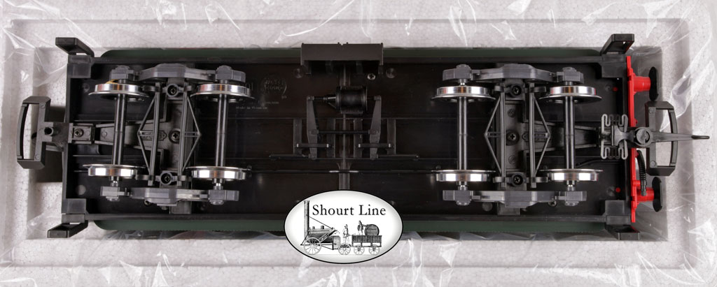 LGB 22871 SNCF 141R 640 French Green Mikado Steam Locomotive Smoke Lights tender bottom view