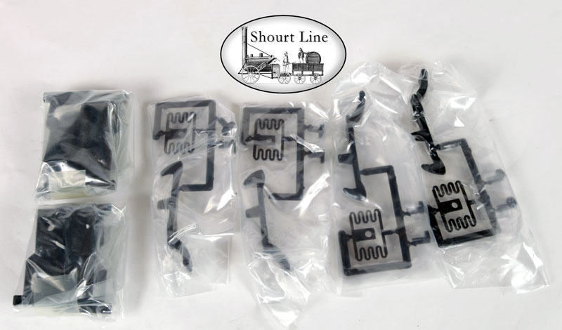 LGB 40040 PRR Ore 4 Car Set w Ore-Car and Hook-Loop couplers - Instruction sheet & diagrams NEW 2 types of couplers included
