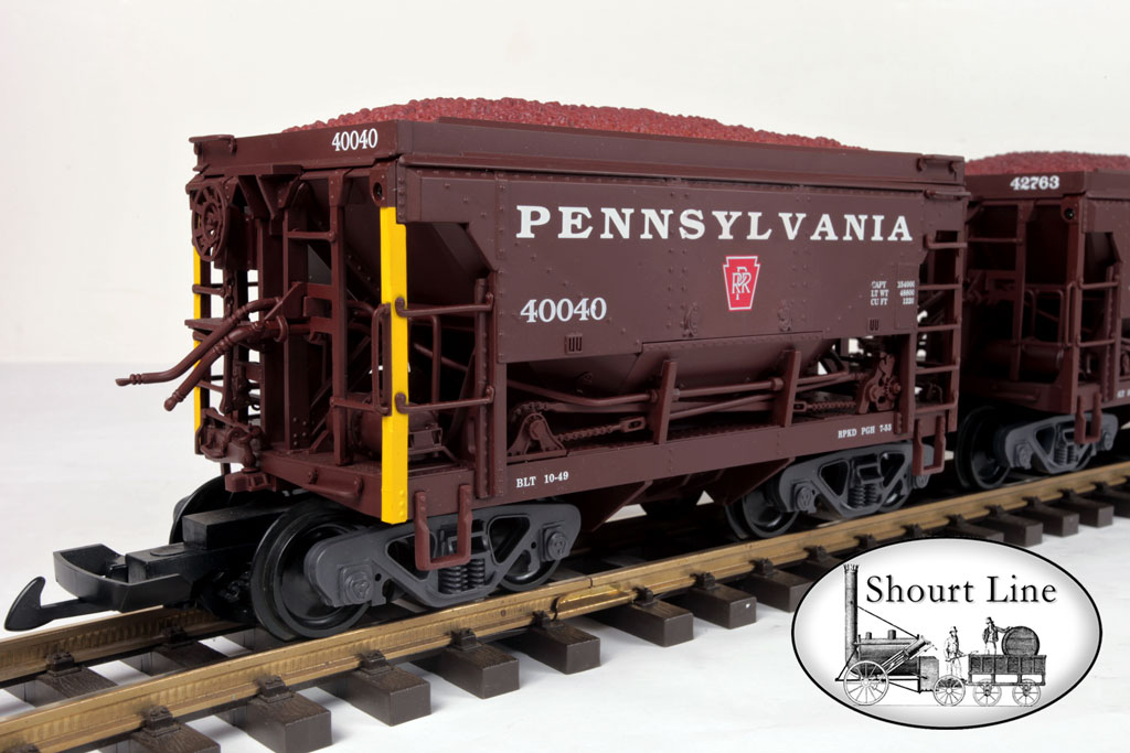 LGB 40040 PRR Ore 4 Car Set w Ore-Car and Hook-Loop couplers - Instruction sheet & diagrams NEW coupler instruction diagram