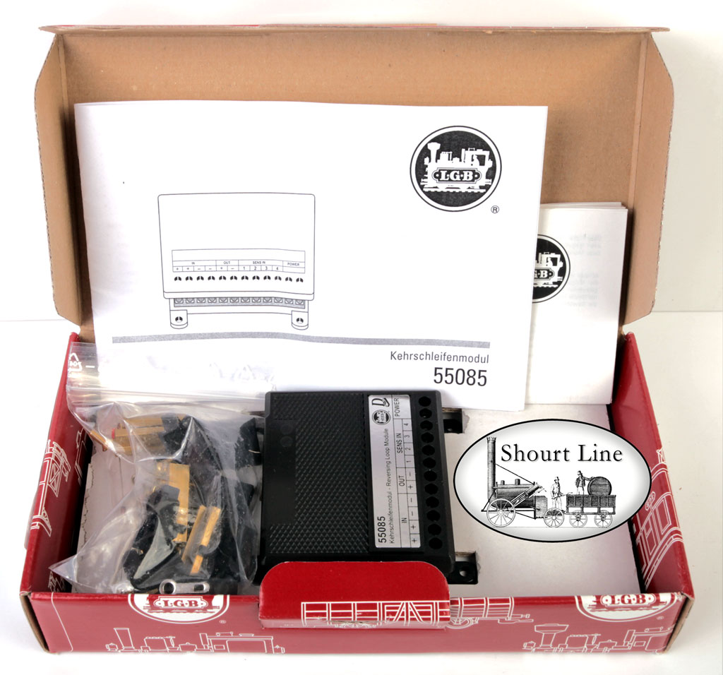 G Scale LGB 55085 DC DCC MTS Reverse Loop Module w Isolation Rail Parts