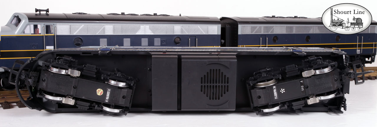 LGB 70457 Baltimore and Ohio F7 A-B-A B&O Limited Edition F7A bottom