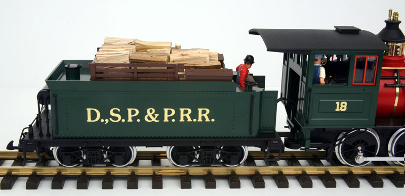 LGB 2018D D.S.P.&P.R.R Mogul Steam Locomotive & Tender NIB