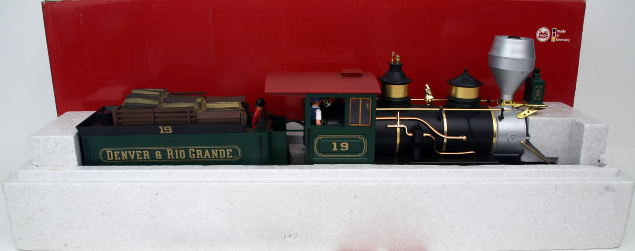 LGB 21181 Denver and Rio Grande Steam Locomotive & Tender