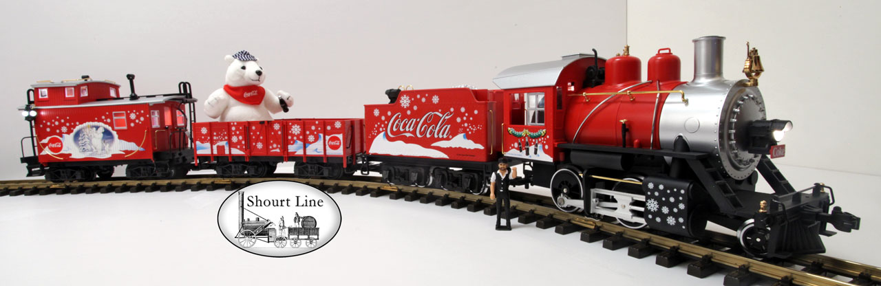 LGB 72510 G Scale Coca-Cola® Red Trunk Christmas Train Set 
