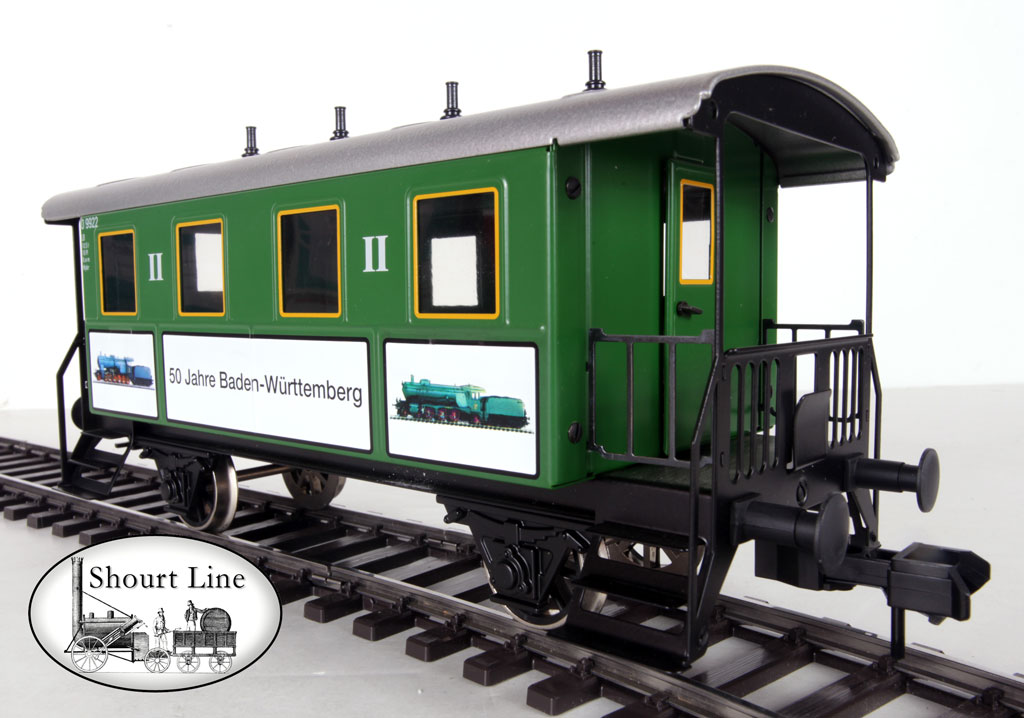 G Scale 1 Marklin Maxi 54719 2nd Class Passenger Car 50 Jahre Baden-Wurttemberg NEW
