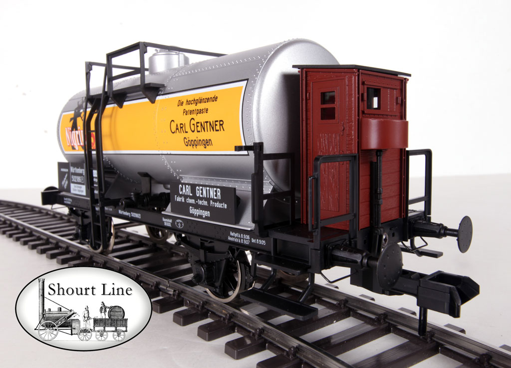 G Scale 1 Marklin 58063 Museumswagen 1996 Nigrin Papa Carl Genter Tank Car