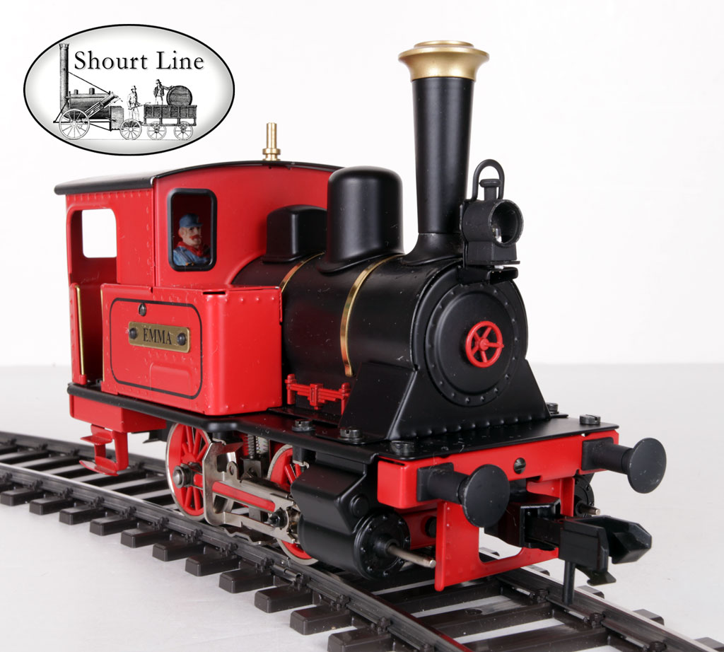 G Scale 1 Gauge Marklin Maxi Rare Emma Loco w Tipper and Low Side Gondola Set NEW Smoke & Lights All Metal - Mint
