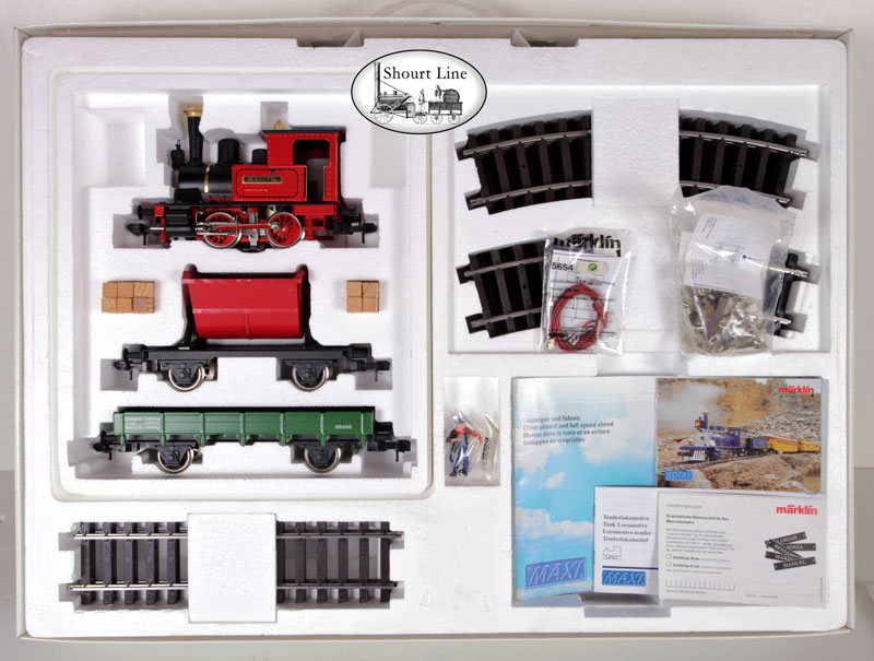 G Scale 1 Gauge Marklin Maxi 54404 Rare Emma Train Freight Set NEW Metal Chassis & Wheels NEW