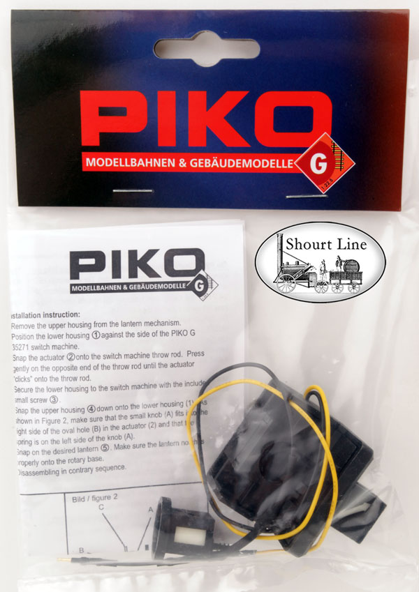 G Scale PIKO 35266 Switch LED Lantern with extra lantern cover NEW German Made 