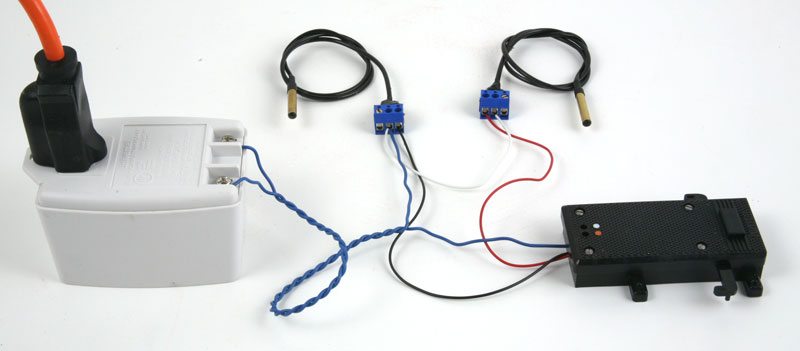 2 SL TC 17100 wired to transformer and track motor