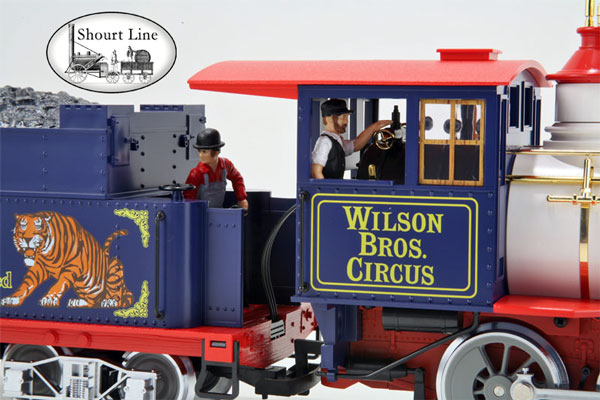 G Scale LGB 22192 WBC Wilson Brothers Circus Mogul Steam Locomotive & Tender Sound Smoke Lights NEW